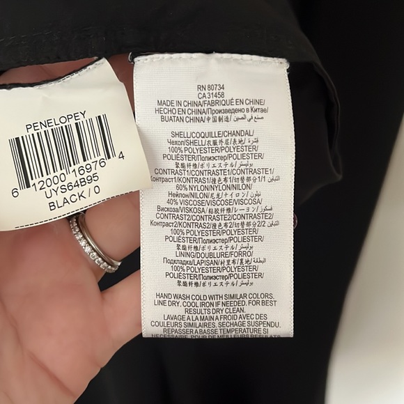 BCBC black event dress with lace details - Picture 5 of 5